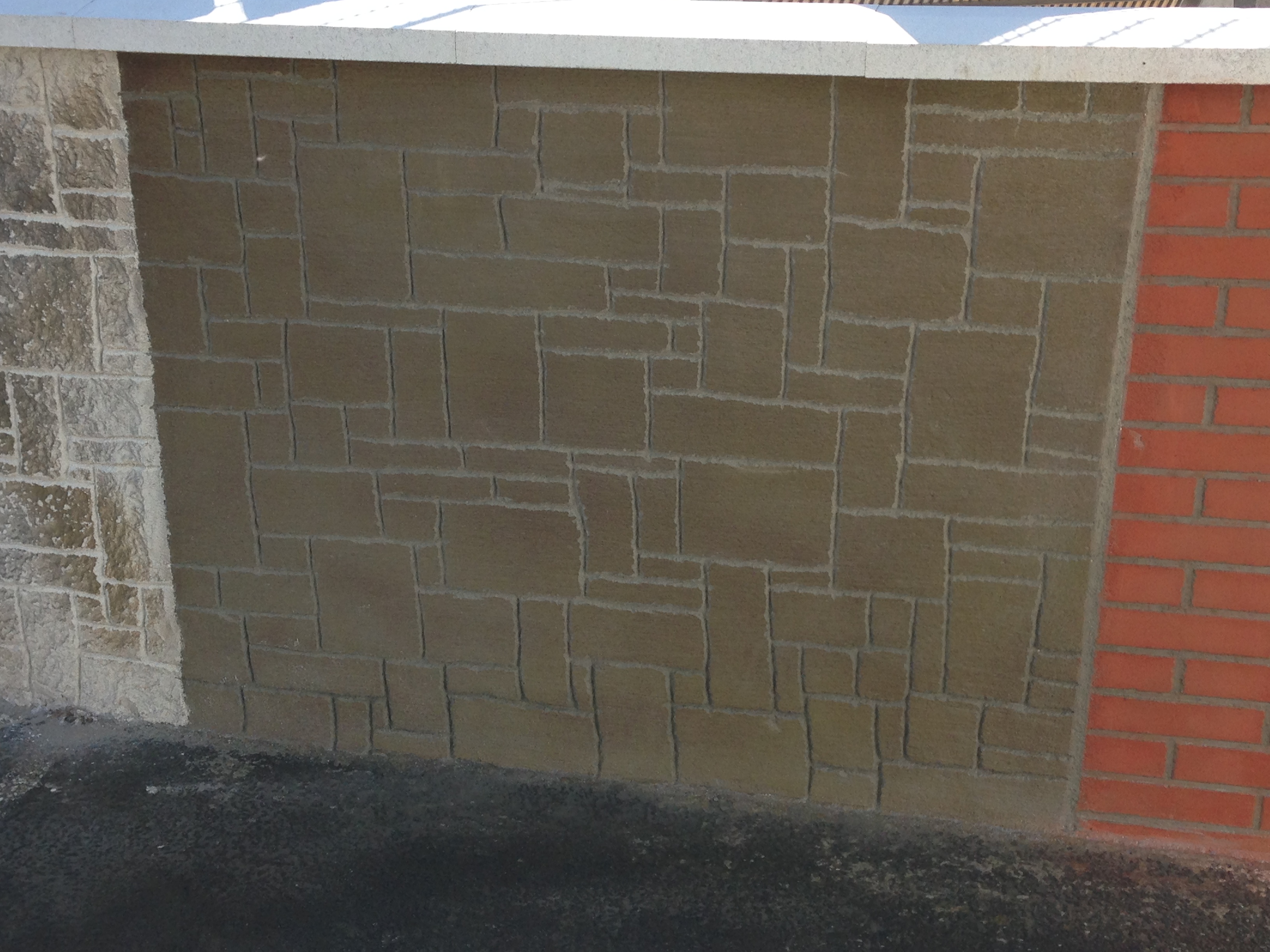 mur en pierre